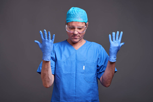 A male doctor	 - Фото, изображение