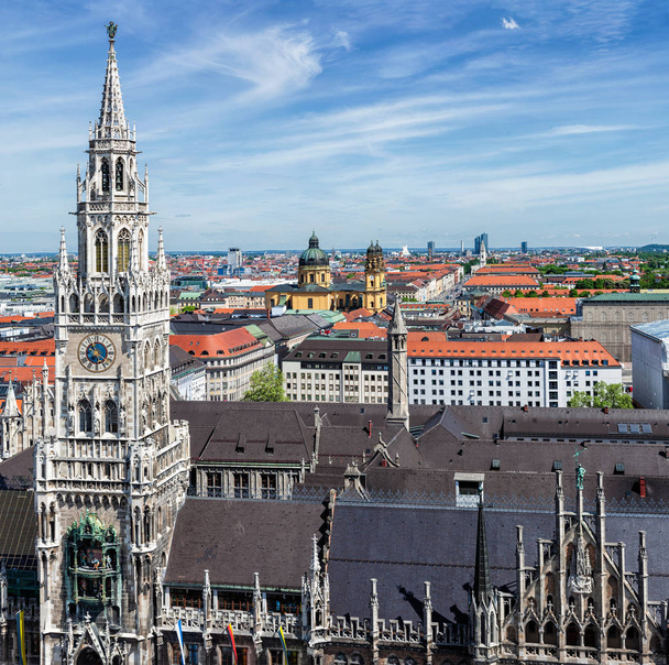 Vue aérienne de Munich - Photo, image