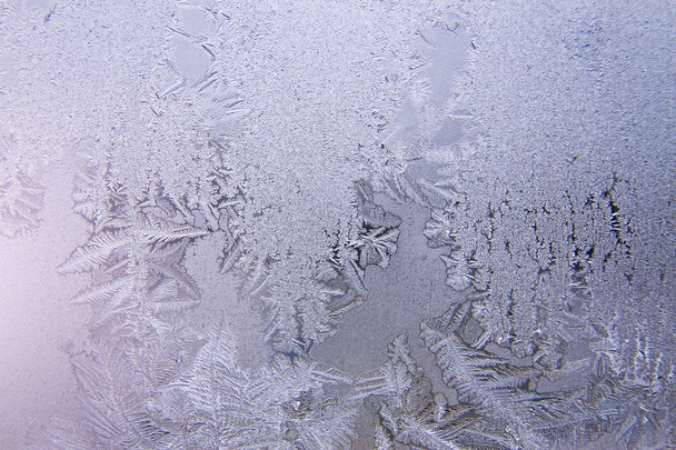 Milchglas Textur Hintergrund. Winter, Kaltwetterkonzept - Foto, Bild