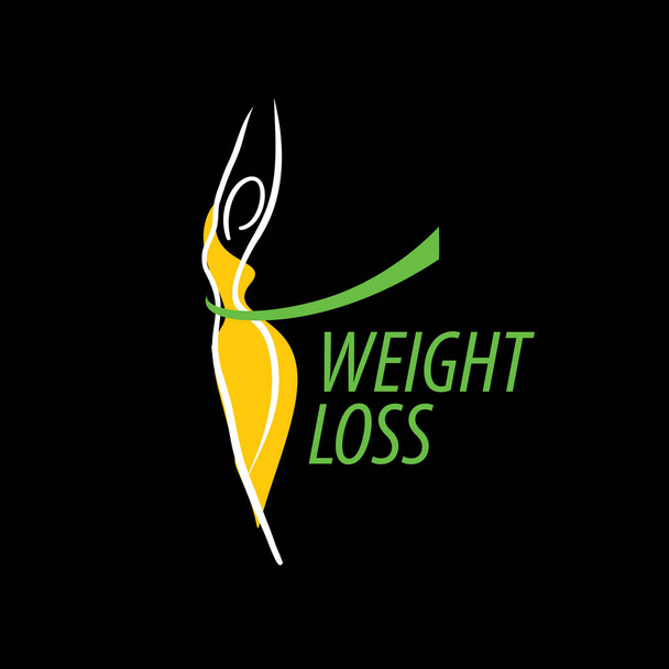 weight loss logo - Vector, Image