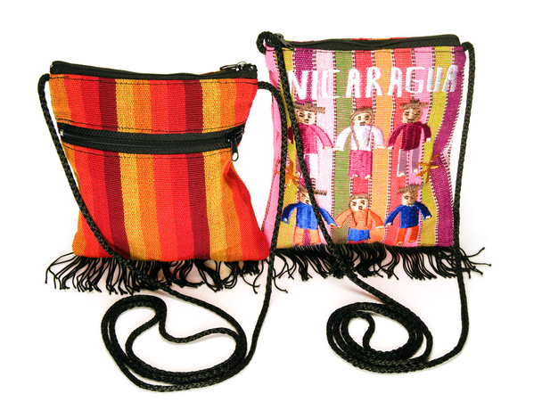 geweven zak tas gemaakt in nicaragua - Foto, afbeelding