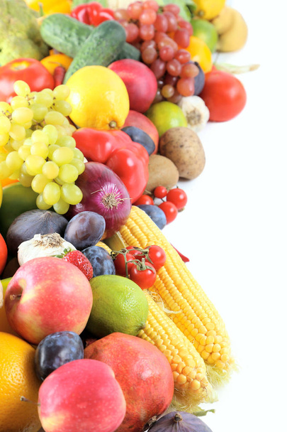 Fruits et légumes mûrs et savoureux
 - Photo, image