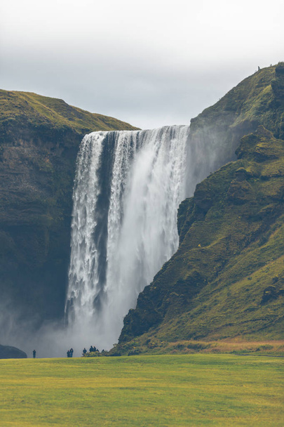 skogafoss Wasserfall, Island - Foto, Bild