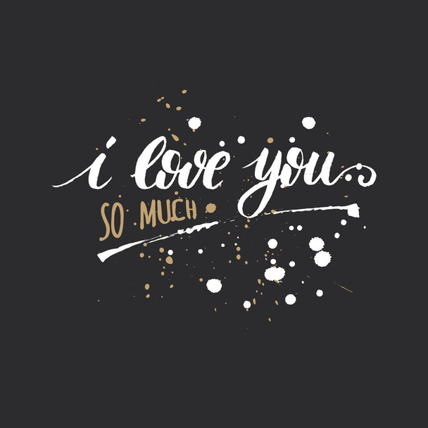 i love you - Vector, Image