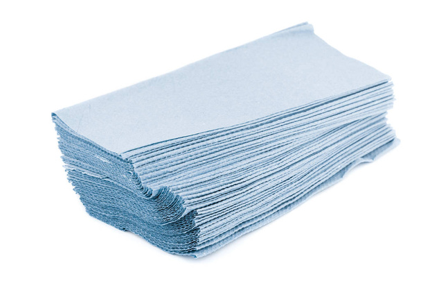 Serviettes en papier sur fond blanc
 - Photo, image