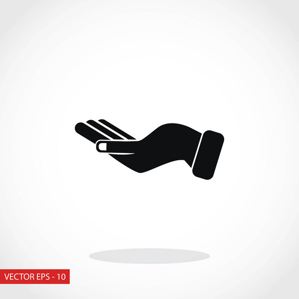 Icono de mano vector
 - Vector, imagen