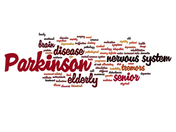 Mot nuage maladie de Parkinson
 - Photo, image