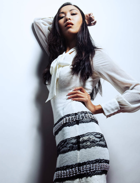 Beautiful young asian model - Photo, image