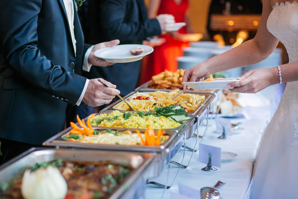 catering food wedding buffet - Valokuva, kuva