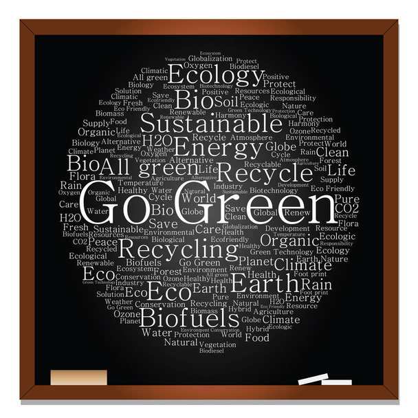  зеленая экология, облако слова сохранения
 - Фото, изображение