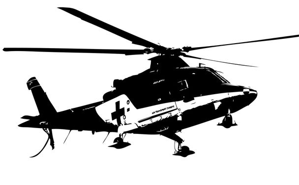 Helicopter - Vektori, kuva