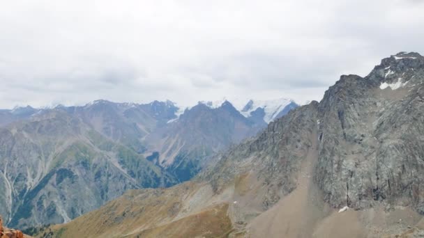 Mountain peaks of Almaty - Footage, Video