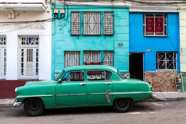 altes auto, havana, kuba - Foto, Bild