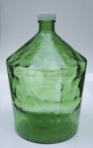 Large glass bottle for wine - Photo, image