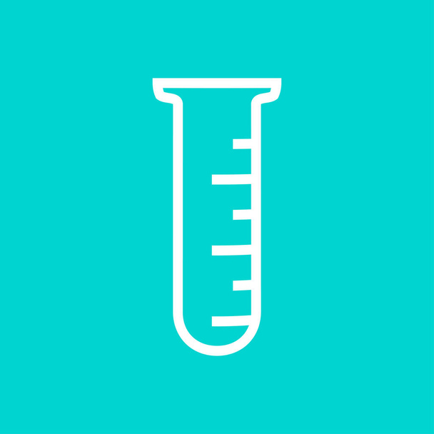 Test tube   icon - Vector, Image