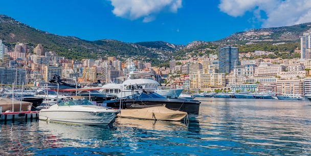 Monaco Monte Carlo stad marina - Foto, afbeelding