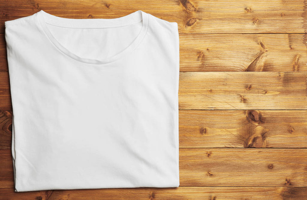 Blank white t-shirt - Foto, Imagem