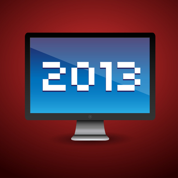 Happy new year 2013 - Vektor, obrázek