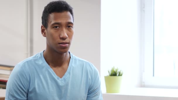 Gebaar van Ja door jonge zwarte Man, akkoord - Video