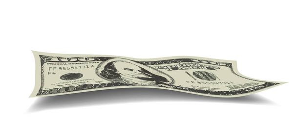 money isolated on white background - Vector, Image