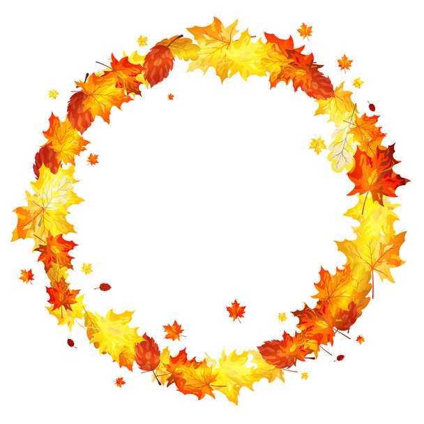 Осенние кленовые листья - Вектор,изображение