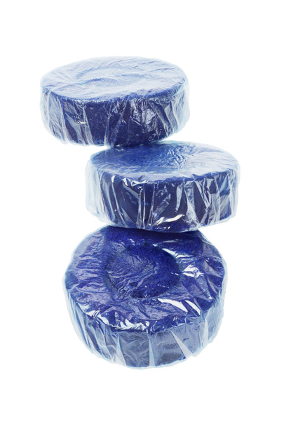 mavi tuvalet temizleyici tabletler - Fotoğraf, Görsel