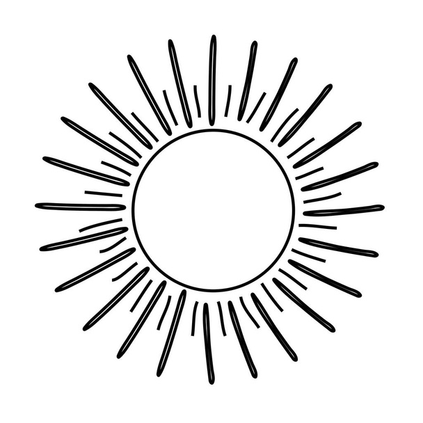 Sun burst light - Vector, Image