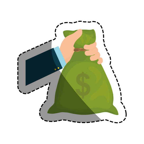 Bag of money - Vector, imagen