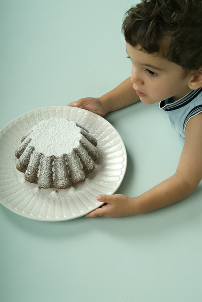 Child and cake - Fotografie, Obrázek