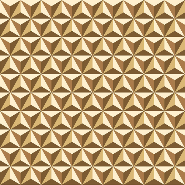 Patrón de fondo poliédrico facetado oro sin costuras textura
 - Vector, imagen