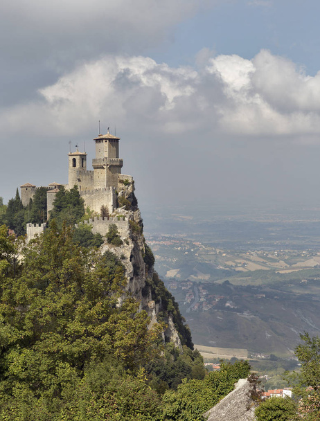 Guaita tower of Mount Titan in San Marino. - Photo, Image