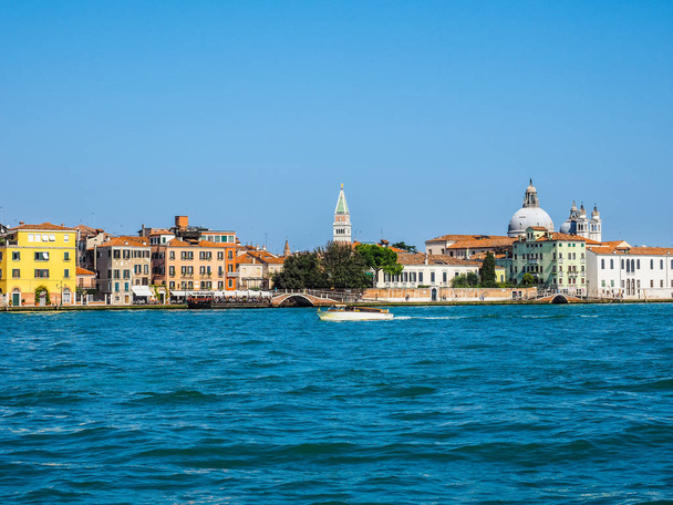HDR Giudecca canal in Venice - Φωτογραφία, εικόνα