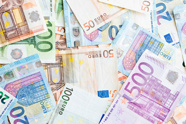 bankovky z Evropské unie - Fotografie, Obrázek