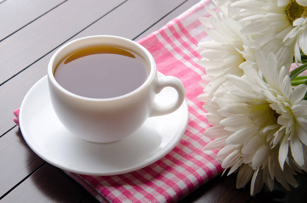 Cup of tea in catering concept - Photo, Image