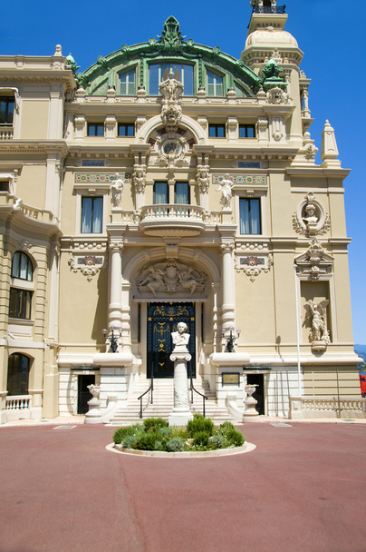 Entry Monte-Carlo Casino and Opera House Monaco French Riviera Cote d'azur - Photo, Image