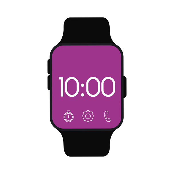 smart watch wearable technology accessorie - Vector, Imagen