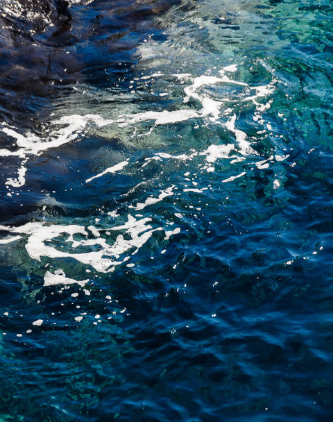 Blue Water Waves Texture - Photo, Image