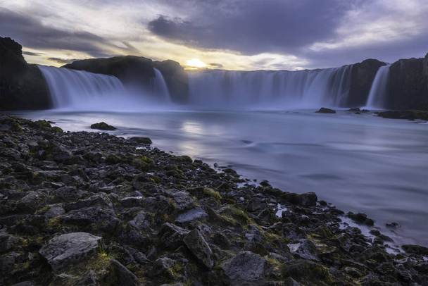 Godafoss waterfalls Iceland - Photo, Image