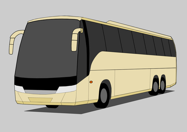 Coach bus - Vektör, Görsel