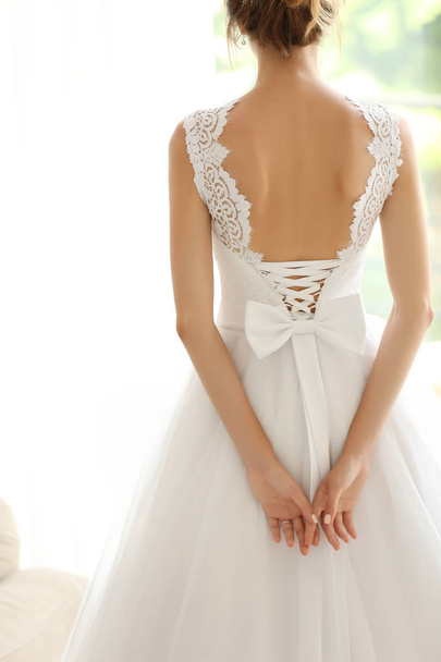 ウェディングドレスを着た花嫁 - 写真・画像
