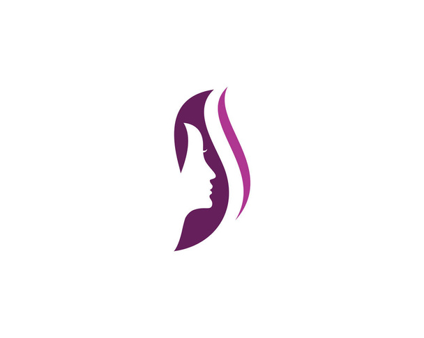 Kadınlar salon logo ve şablon - Vektör, Görsel