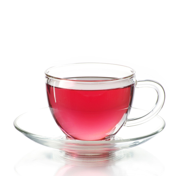Tea on white - Фото, изображение
