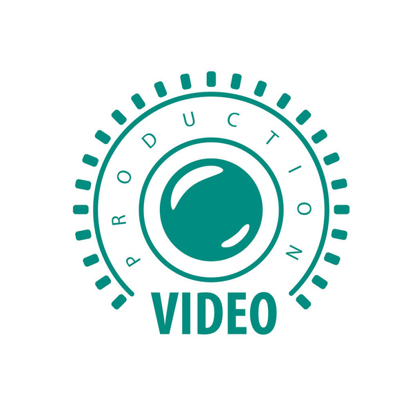 Video mit Vektorlogo - Vektor, Bild