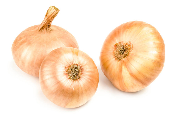 Onion isolated on a white background with clipping path - Photo, Image