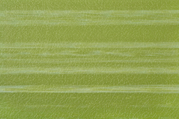 Textura de fondo de cuero de imitación rayado verde
 - Foto, imagen