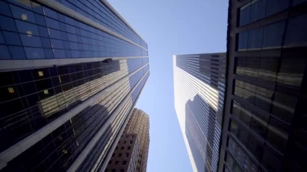 Edifícios modernos de arranha-céus
 - Filmagem, Vídeo