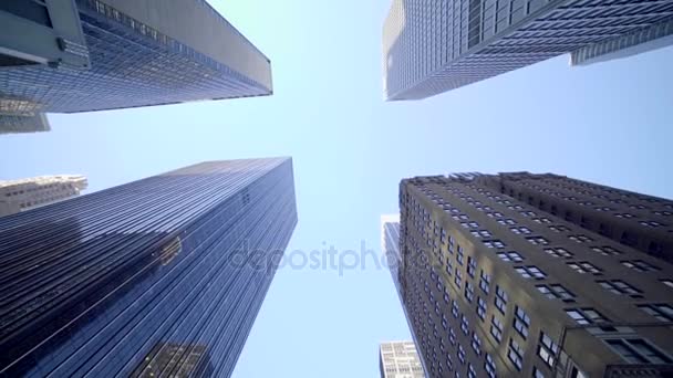 Edificios modernos de rascacielos
 - Metraje, vídeo