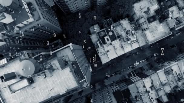 adatfolyam számok kapcsolódik utca-és városrészlet  - Felvétel, videó