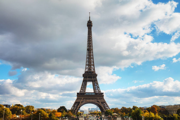 Cityscape of Paris with the Eiffel tower - Fotó, kép