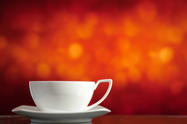 White cup of tea - Fotó, kép